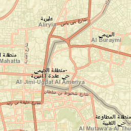 Al Buraymī Street Map