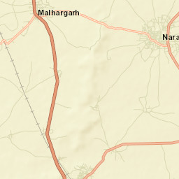 Narayangarh Street Map