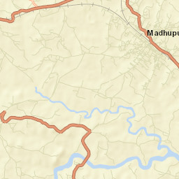 Madhupur Street Map