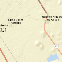 Higueras de Abuya Street Map