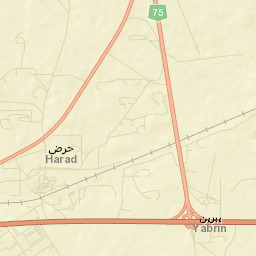 Haradh Street Map