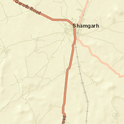 Shamgarh Street Map