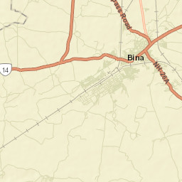 Etawa Street Map