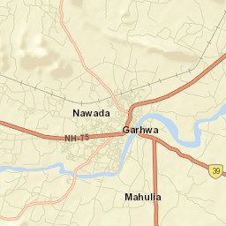 Garhwa Street Map