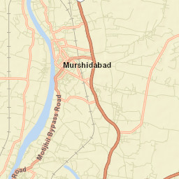 Murshidabad Street Map