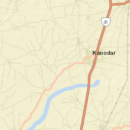 Kanodar Street Map