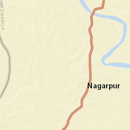 Nāgarpur Street Map