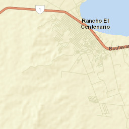 El Centenario Street Map