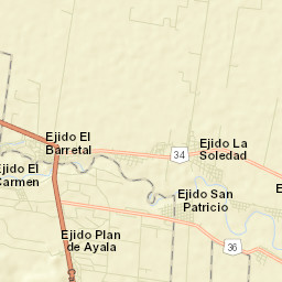 Barretal Street Map