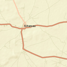 Sitamau Street Map