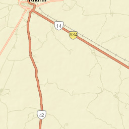 Khurai Street Map