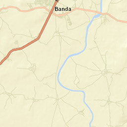 Banda Street Map