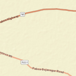 Pabna Street Map