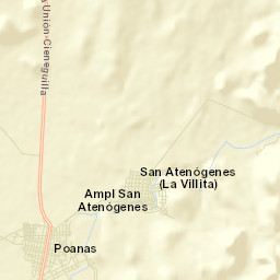Villa Unión Street Map