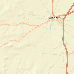 Susner Street Map