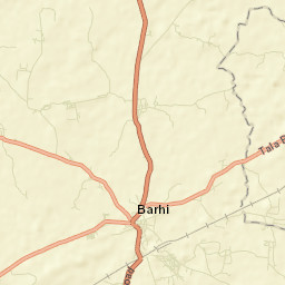 Barhi Street Map
