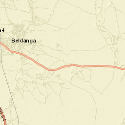 Beldanga Street Map