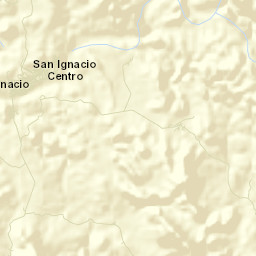 San Ignacio Street Map