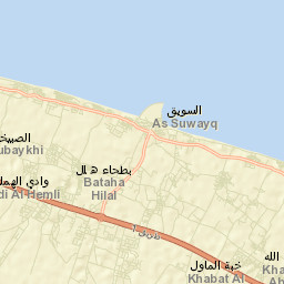 As Suwayq Street Map