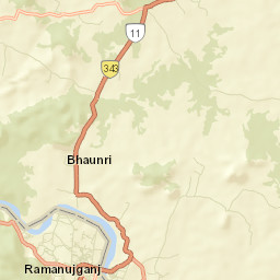 Ramanuj Ganj Street Map
