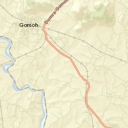 Gomoh Street Map