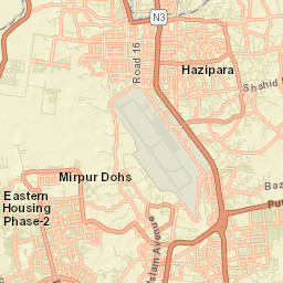 Dhaka Street Map
