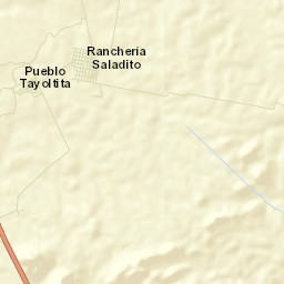 El Saladito Street Map