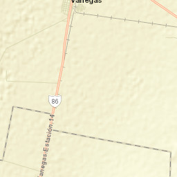 Vanegas Street Map