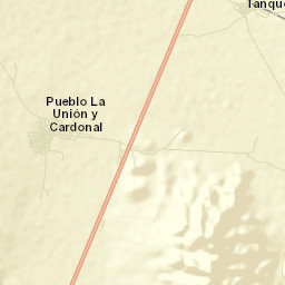 La Unión y el Cardonal Street Map