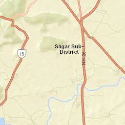 Sagar Street Map