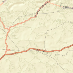 Katras Street Map