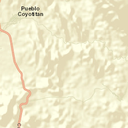 Coyotitán Street Map