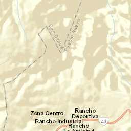 La Ciudad Street Map