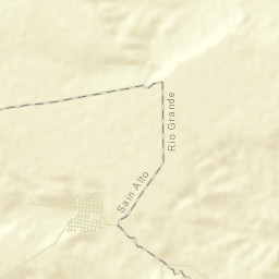 Cañas Street Map