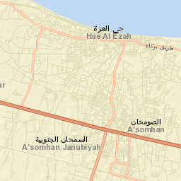 Barkā’ Street Map