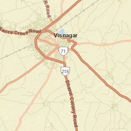 Visnagar Street Map