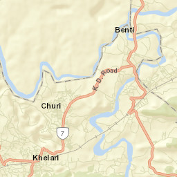 Ray Street Map
