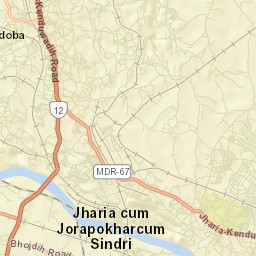 Pathardih Street Map
