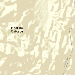 Real de Catorce Street Map