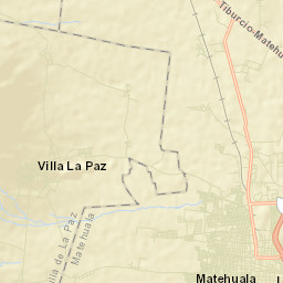 Matehuala Street Map