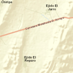 La Chiripa Street Map