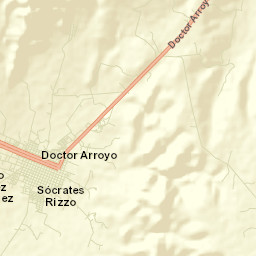 Doctor Arroyo Street Map