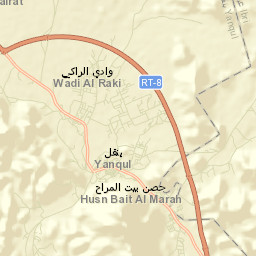 Yanqul Street Map