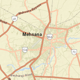 Mehsana Street Map