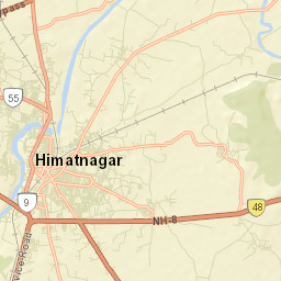 Himatnagar Street Map