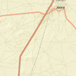 Jaora Street Map