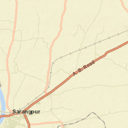 Sarangpur Street Map