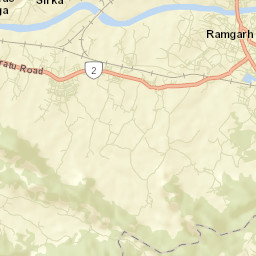 Barka Kana Street Map