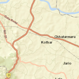 Ramgarh Street Map