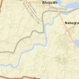 Bhojudih Street Map